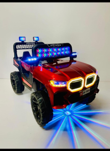 Luxury Kids Electric Ride-On SUV Car with LED Grill Lights