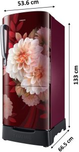 Single Door 5 Star Refrigerator